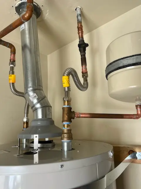 Water heater installation and plumbing repair in South Holland